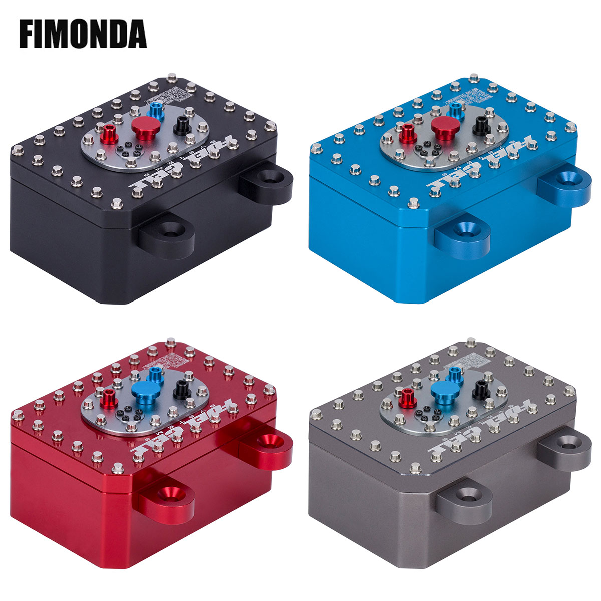 Drone Racing Receiver - Boîtier récepteur de pile en aluminium,