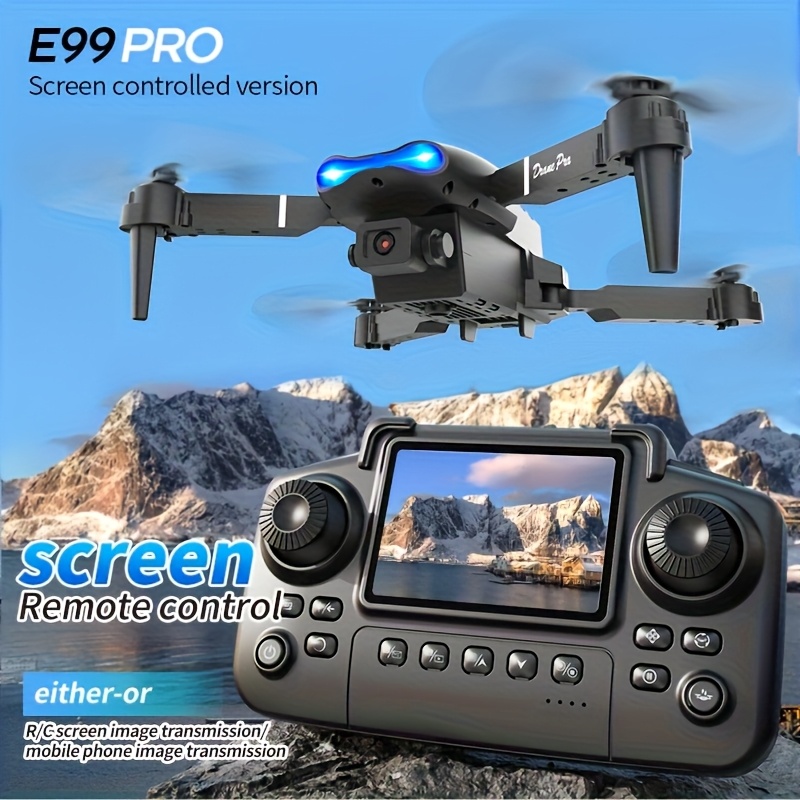 Drone Racing Camera - Drone pliable E99 PRO MAX amélioré