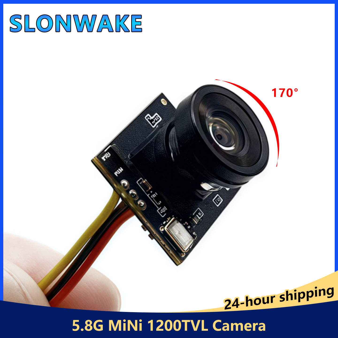 Drone Racing Receiver - Caméra FPV SLONWAKE Ultra Mini 5.8G