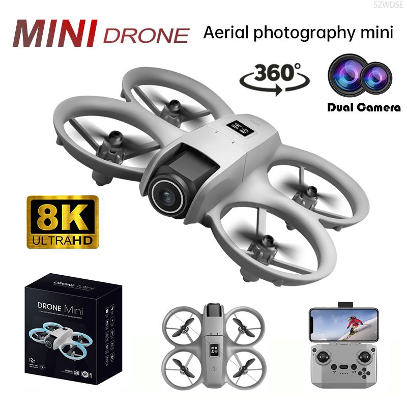 Drone Racing Camera - Mini Drone Professionnel avec Caméra 8K,