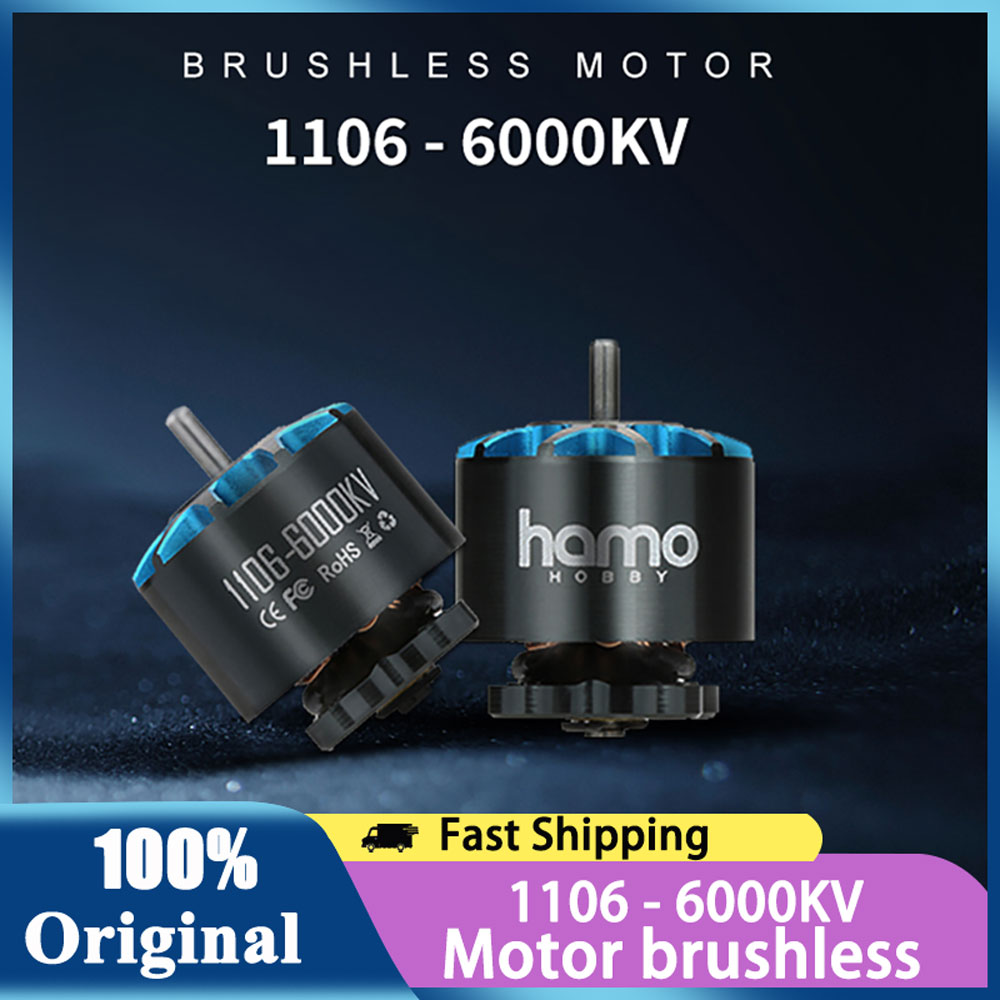 Hamo 1106 6000KV moteur électr - Drone Racing Motor avis et prix