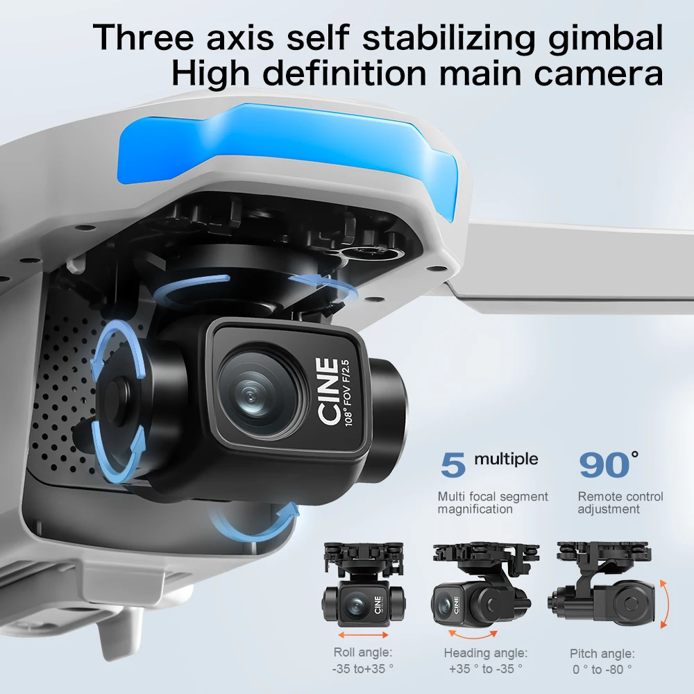 Drone Aérien Pliable S-X1 GPS  - Drone Racing Camera avis et prix