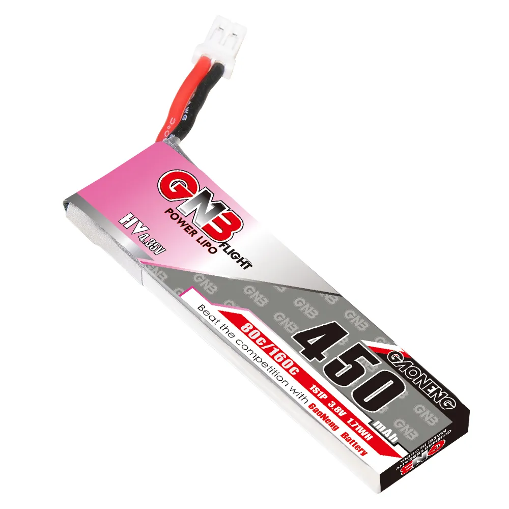 GAONENG GNB 1S 450mAh 80C/160C - Drone Racing Battery avis et prix