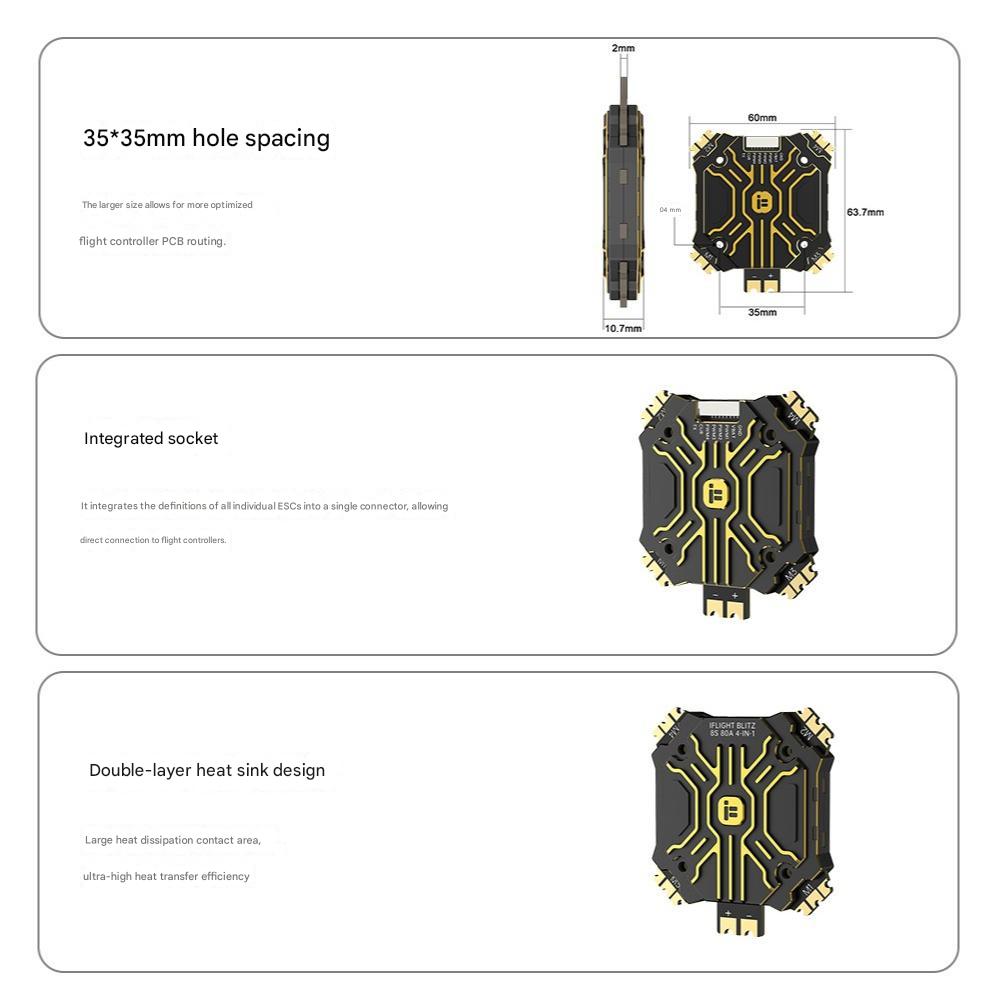 Contrôleur de vol IFlight BLIT - Drone Racing Flight Controller avis et prix