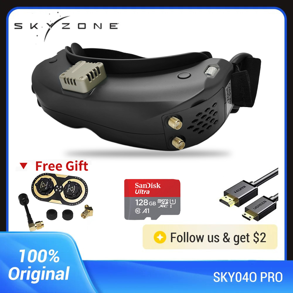 Lunettes FPV OLED Skyzone SKY0 - Drone Racing Gate avis et prix
